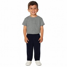 The Children's Place Boys Navy Pull-On Fleece Sweatpants - Size Small 5/6 