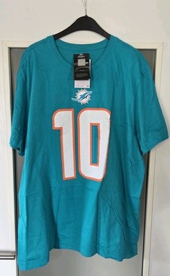 NEU!! Miami Dolphins Nike T-Shirt NFL USA Football Tyreek Hill XL 10 