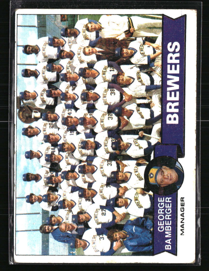 1979 Topps #577 Milwaukee Brewers George Bamberger TC MGR CL Baseball Card