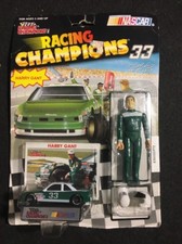 RACING CHAMPIONS HARRY GANT 33 OLDSMOBILE 1/64 CAR, CARD, STAND  FIGURE