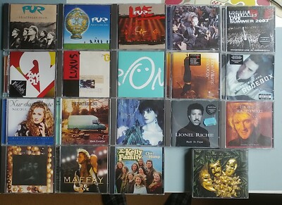 CD Konvolut Sammlung PUR Robbie Grönemeyer Enya Knopfler Prince Maffay Kelly Wet