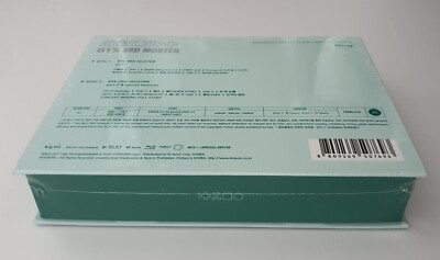 BTS Official 3rd Muster Blu-ray Army.Zip Full Set Sealed Rare +