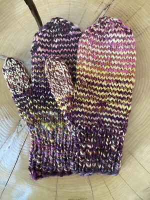 Alaskan Handspun Hand knit Mittens