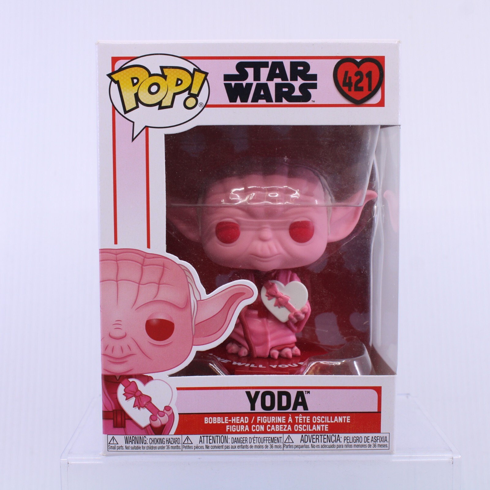 Funko Pop Star Wars Pink Yoda Vinyl Figure #421
