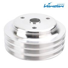 Aluminum Crankshaft Pulley 3 Groove Lwp Long Water Pump For Chevy Sbc 350 Crank Aluminum Crankshaft Pulley 3 Groove Lwp Long Water Pump For Chevy Sbc 350 Crank