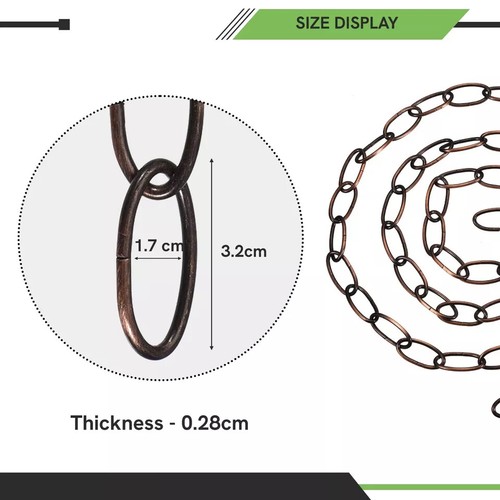 Cadena de luces de araña 32 mm x 17 mm para iluminación luces de techo luces colgantes - Imagen 18 de 32