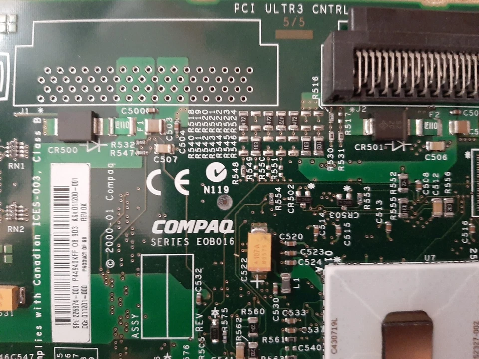 SCSI Ultra3 PCI Compaq EOB016 Array 532 64Bit Controller 226874-001 FREE UK Post - Image 4 of 4