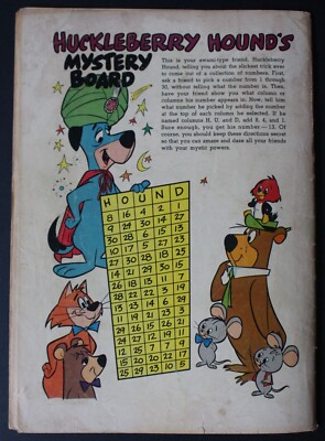 Four Color #990 HUCKLEBERRY HOUND #1 1st Yogi Bear Pixie Dixie Mr