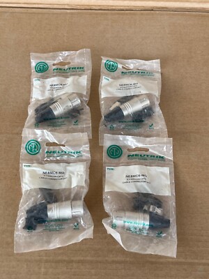 (LOT 4 PCS) NEUTRIK NE8MC6-MO Ethercon CAT6 Connector Set