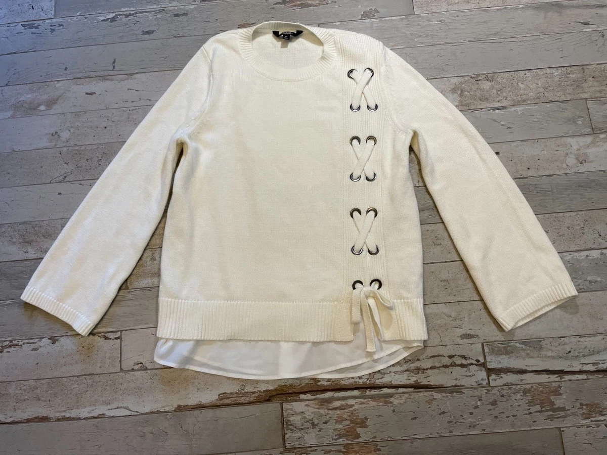Women's mock layer shop sweater