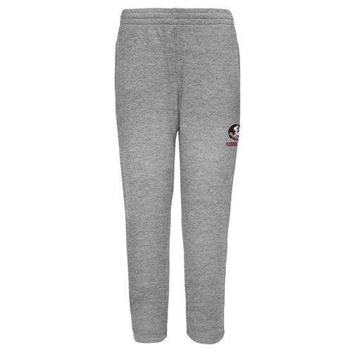 Outerstuff Florida State Seminoles NCAA Youth (8-20) Fleece Pant, Heather Grey - Picture 2 of 5