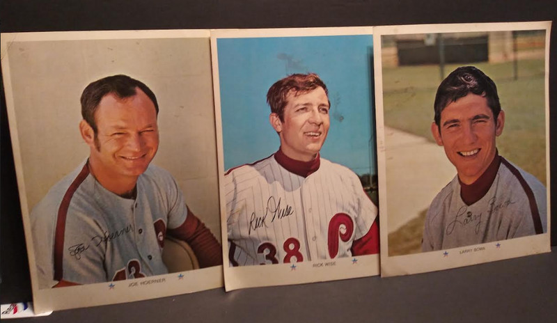 1971 Philadelphia Phillies 8x10 Arco Gas Souvenirs Photos/Pre-owned/See Descript