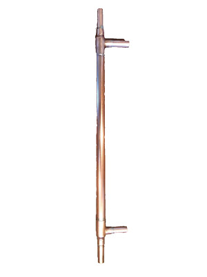 24'' Moonshine Copper liebig condenser Flute Style Jacketed DIY solder kit