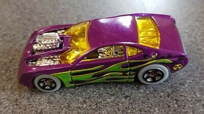 2015 SCIENCE LAB Design Ex OVERBORED 454∞Purple/Yellow/Gray 5sp☆LOOSE Hot Wheels
