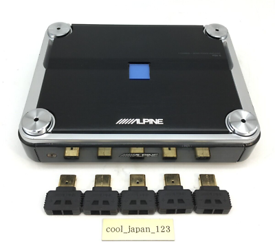 Alpine PDX-5 Car Audio Digital Power Amplifier 150W x 4ch.+ Alpine PDX-5 Car Audio Digital Power Amplifier 150W x 4ch.+
