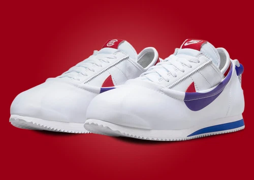 Nike Cortez SP x CLOT CLOTEZ 'Forest Gump' Royal Red DZ3239-100 Men's Sizes New