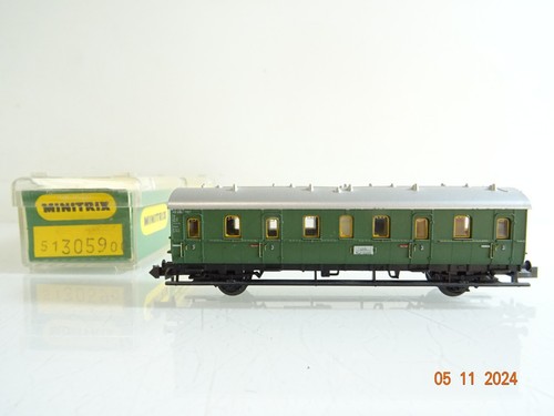 Minitrix N 13059 Personenwagen 3.Kl. in EVP PR3652 | Zustand: Gebraucht
