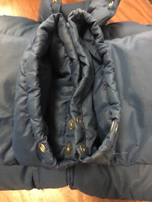 Vintage 70s 80s Blue North Face Down Puffer Coat Mens M