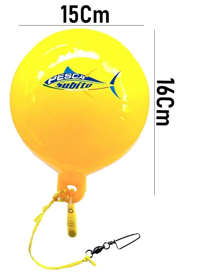 Galleggiante Boa da Pesca al Tonno Drifting Big Game Sgancio Rapido TP - Immagine 2 di 4