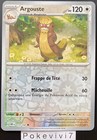 Carte Pokemon ARGOUSTE 177/197 REVERSE EV3 Ecarlate et Violet OBF FR NEUF