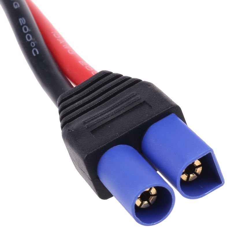 CABLE DURABLE SAE Vers SAE Connecteur D'alimentation Automobile Rouge