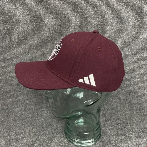 Texas A&M Aggies Hat Maroon & White Strap-Back 12th Man Logo Baseball Cap NCAA - Picture 2 of 5