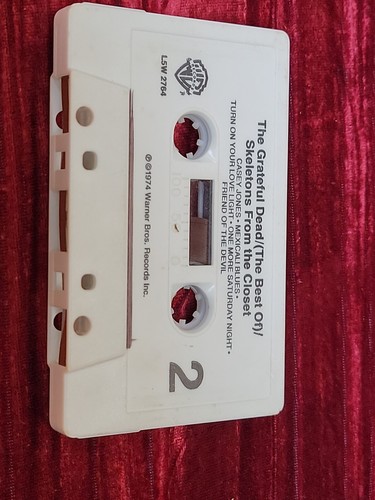 The Grateful Dead (The Best Of) Skeletons From The Closet Cassette Tape VINTAGE - Picture 6 of 8