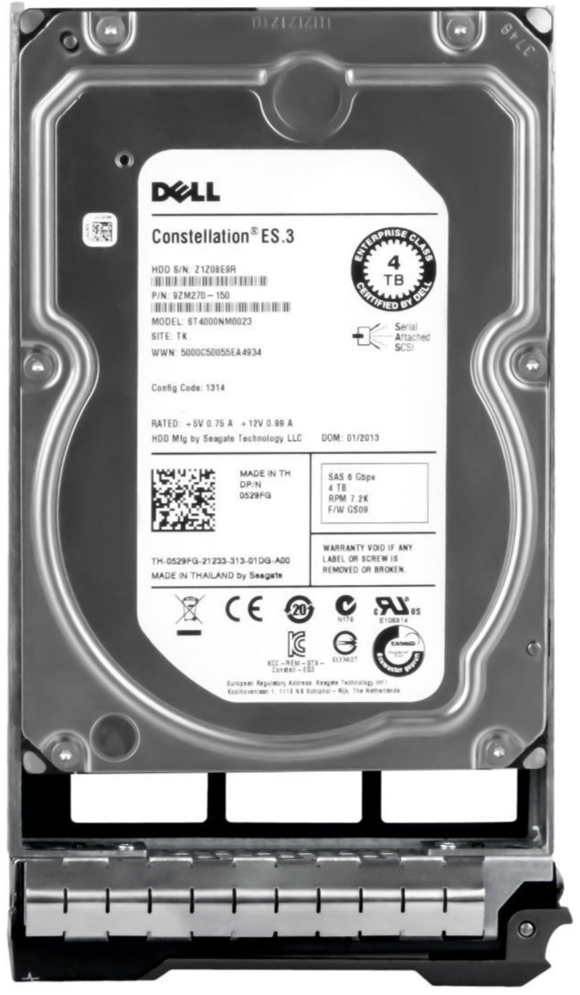 Hard Drive 6tb Ssd Nas Dell ST6000NM0034 6TB 6G SAS 7200RPM Server