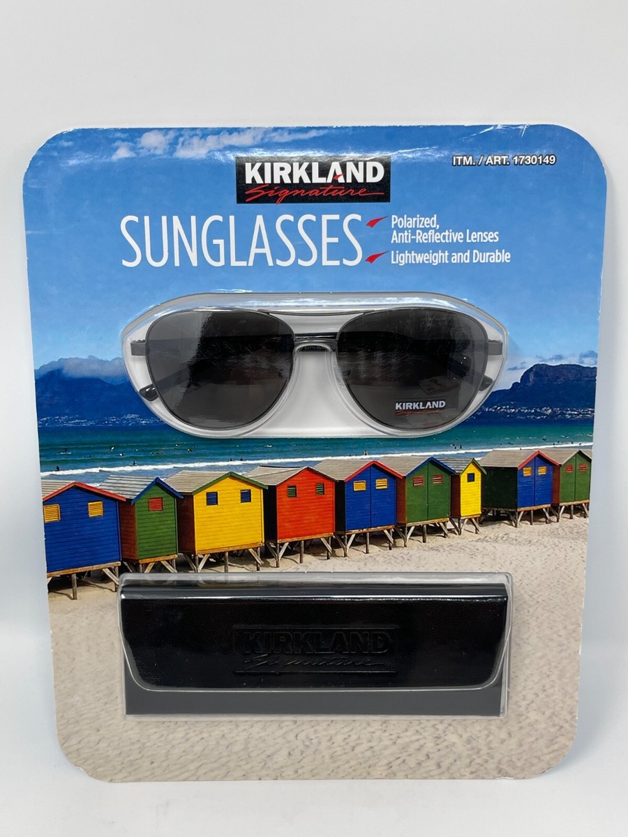 Kirkland Signature KS17 M49 M50 Satin Gunmetal Polarized Cat3