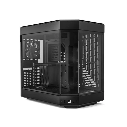 HYTE Y60 Modern Aesthetic Panoramic Tempered Glass Mid-Tower ATX PC Case Black