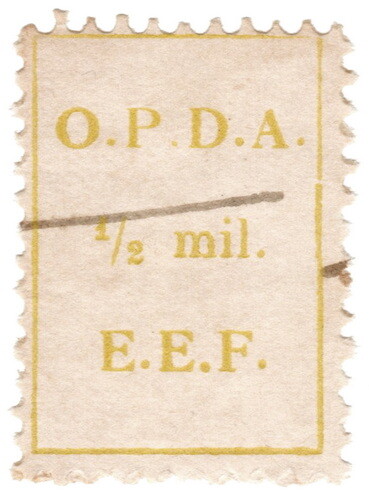 (I.B) Palestine Revenue : Ottoman Public Debt ½m (OPDA) - Picture 1 of 1