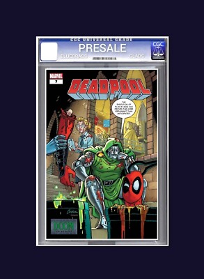 PRESALE Deadpool #7 CGC 9.8 Amanda Conner Dr. Doom Variant 1st Appearance Ellie