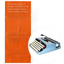 Webster Typewriter Instruction Manual User Repro XL XL500 XL747 Vtg Guide thumbnail