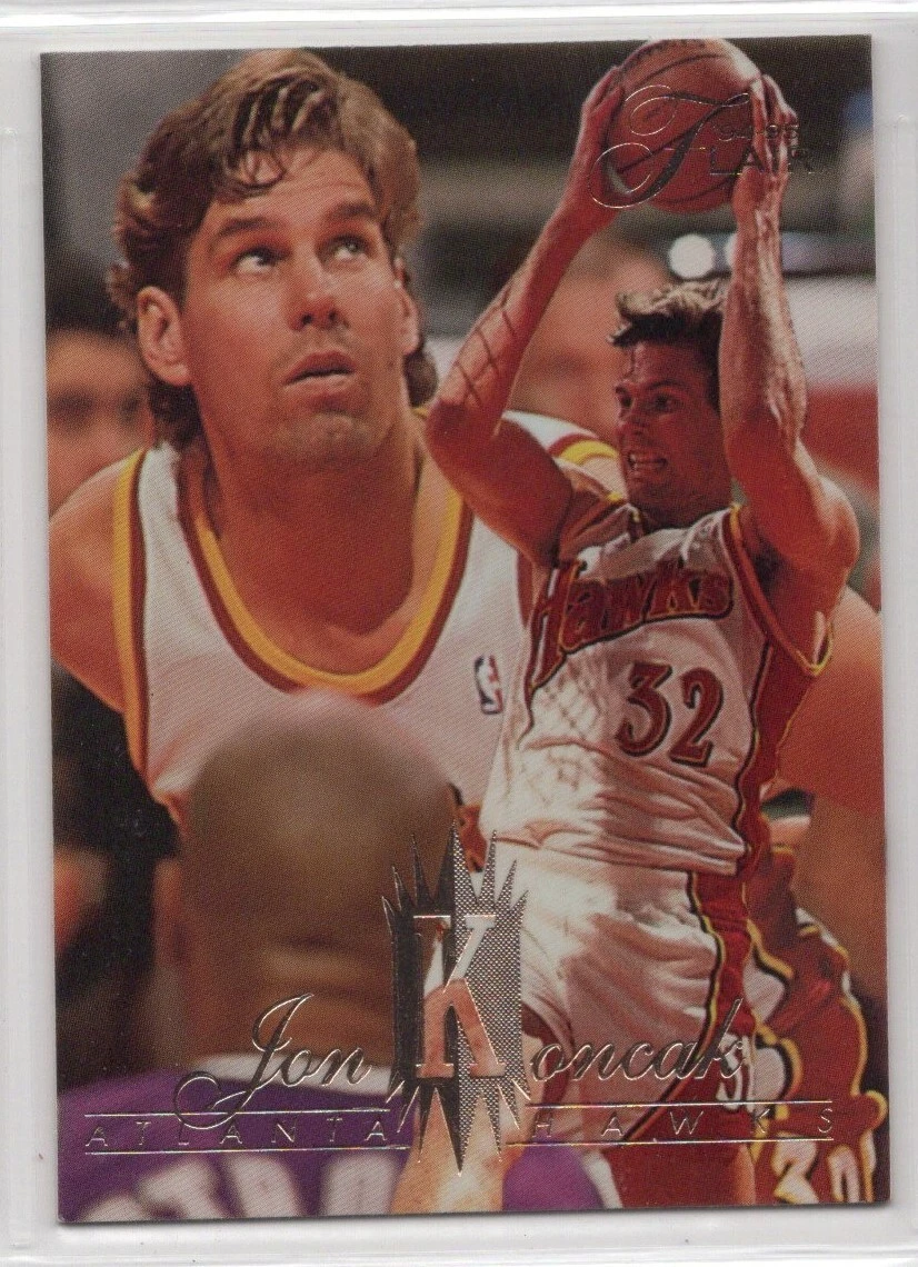 1994 Flair Basketball Jon Koncak #4