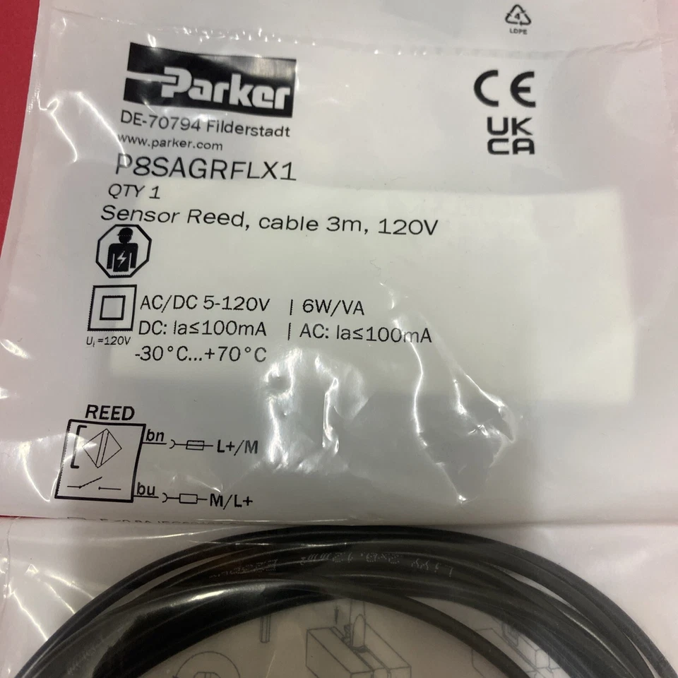 Parker  P8SAGRFLX1 sensor solenoid valve - Image 2 of 3