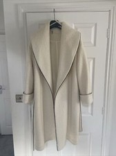 Autograph Boucle Cream Coat Size 8 Worn Maybe 3/4 Times