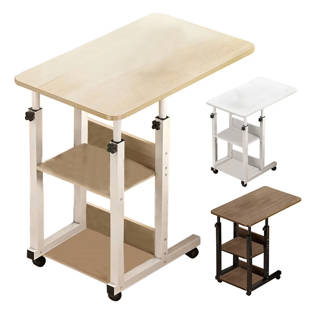 Rolling online desk workstation