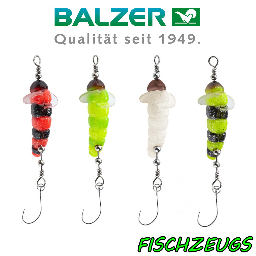 Balzer Big Killer Made Trout Spoon Twist Forelle UV Forellenköder Raubfisch 2,3g