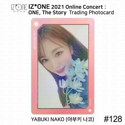IZ*ONE 2021 One The Story Online Concert Trading card Photocard