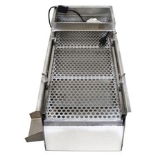 Stainless Steel Linear Vibrating Screen 12mm Single Layer Sifter Screen Shaker