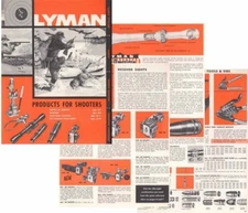 Lyman 1959 Sights and Reloading Catalog