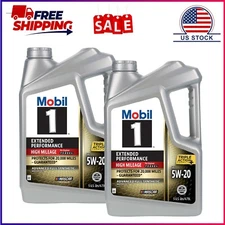 2PAck Mobil 1 Extended Performance High Mileage Full Synthetic Motor Oil 5W-20