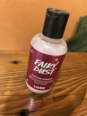 VTG LUSH FAIRY DUST Sparkling DUSTING POWDER 2.4 OZ Expired Limited Edition