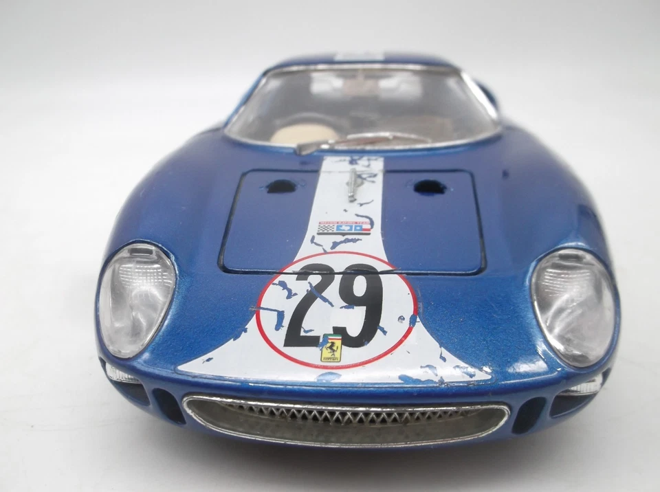 1/18 12h de Sebring 1965 Ferrari 250 LM #29 Walt Hansgen/Mark Donohue Burago - Photo 4/4