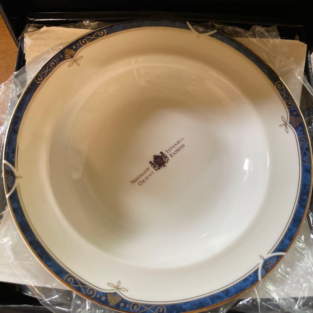 Nostalgie Orient Express プレート 5枚セット NOSTALGIE ISTANBUL ORIENT EXPRESS Soup Dish 5 Set 21cm Pasta Curry
