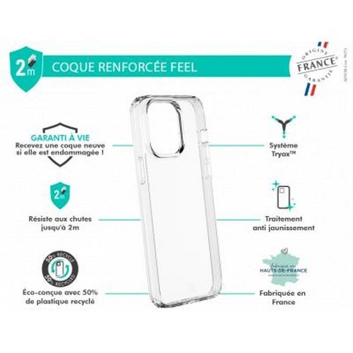 Coque iPhone 14 Pro Max renforcée FEEL pour le quotidien - Idéal trajets et extérieur - 2