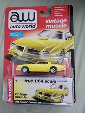 auto world 1/64 1976 pontiac firebird ta