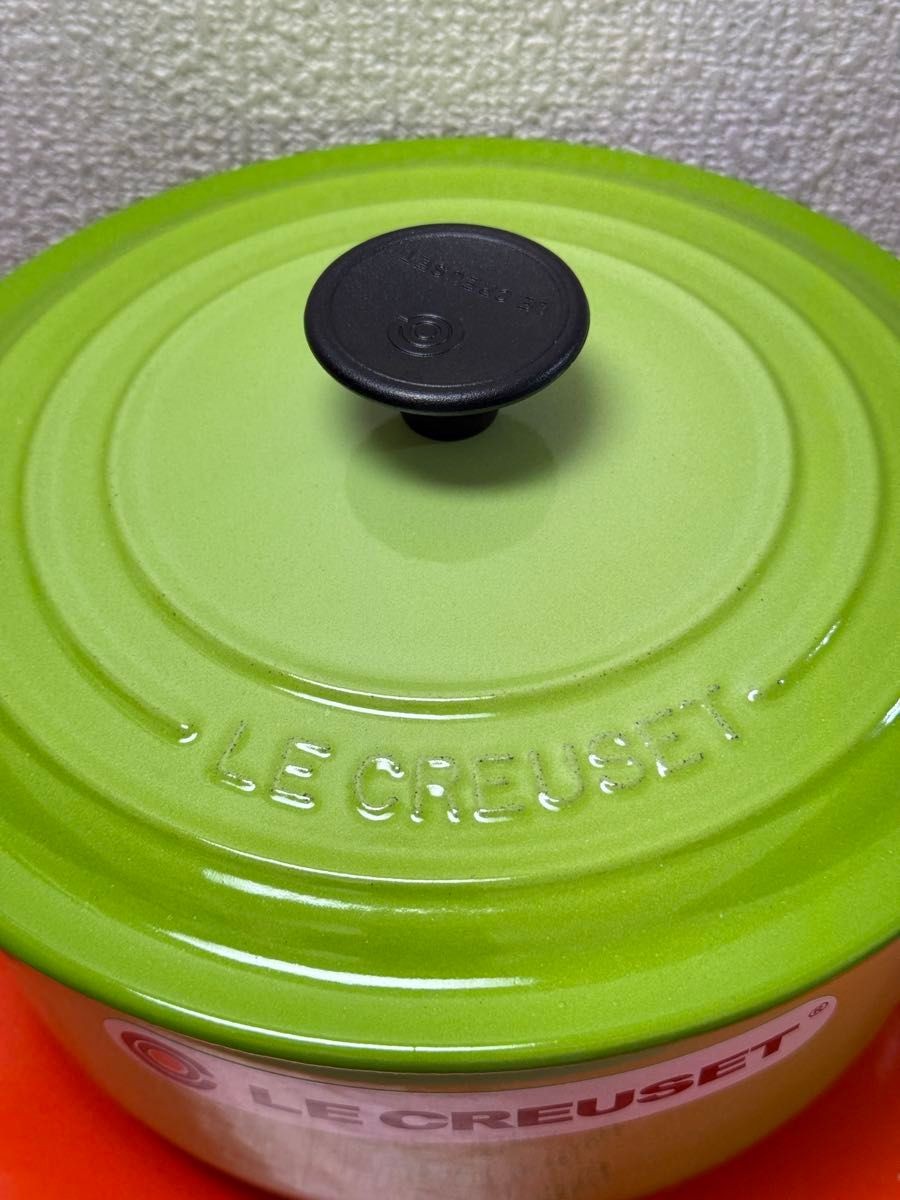 NEW Rare Le Creuset 20cm Two Handle Pot Kiwi Green | eBay
