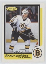 1986-87 O-Pee-Chee Randy Burridge #70 01ks