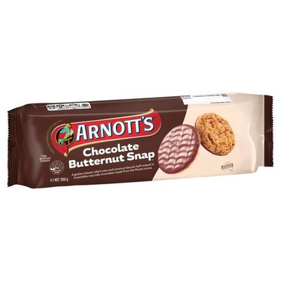 Arnott's Chocolate Butternut Snap Biscuits
